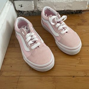 Brand New Vans Old Skool Pink Sz 10.5 Toddler